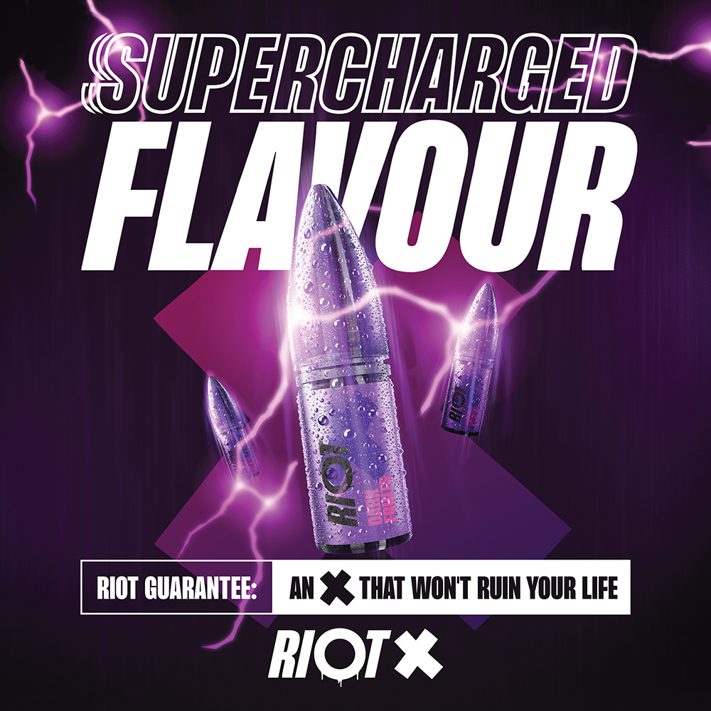 RIOT X (Supercharged) Nic Salt  Vapemeister
