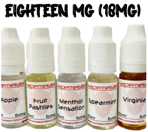 EIGHTEEN MG (18mg) VM 10ml 60:40