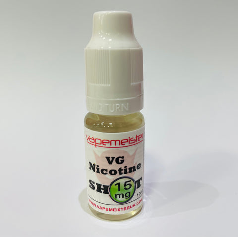 15mg Nicotine Shot - VG Base